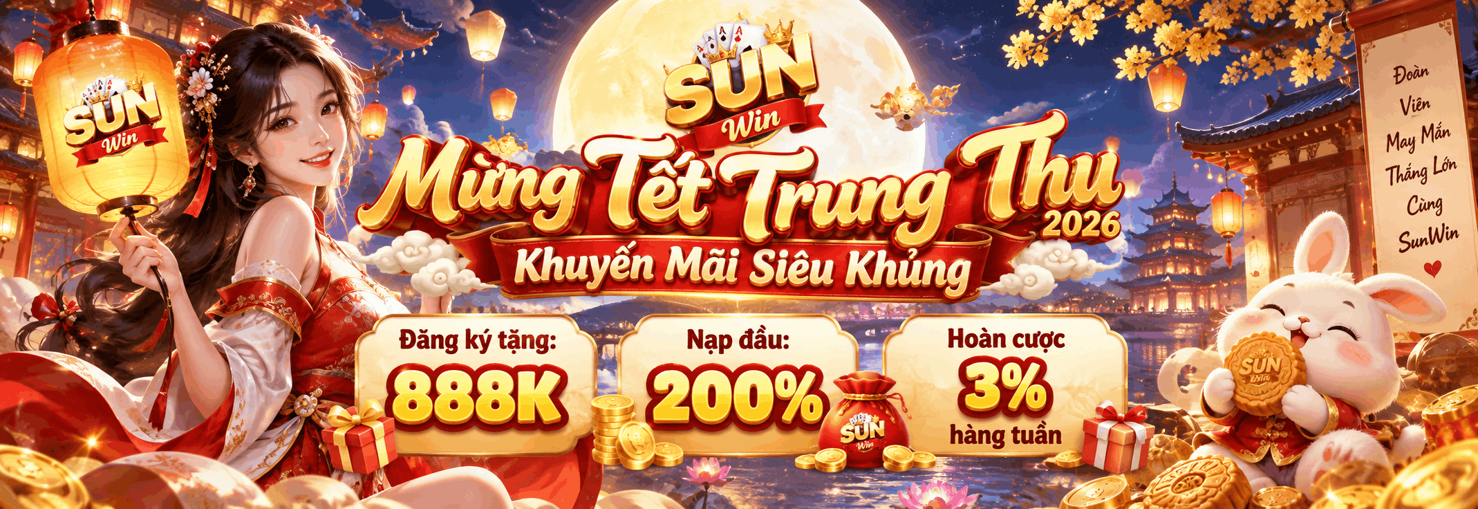SunWin - Sự kiện trung thu 2026 - Trang chủ Sun.Win chính thức không chặn