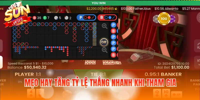 Mẹo hay tăng tỷ lệ thắng nhanh khi tham gia